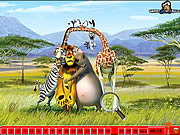 Gioco online Giochi di Pinguini di Madagascar - Numeri Nascosti